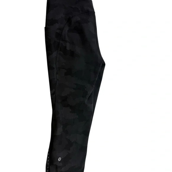Lululemon Swift Speed HR Crop 21” Sz8 Dark Camo Run Leggings - Picture 3 of 11